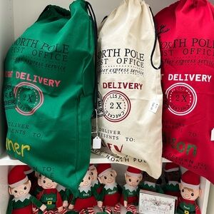 Personalized Santa Sacks
